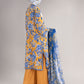 Mustard Liminal Printed Unstitched 3Pc
