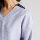 JHONNY COLLAR CURVED HEM SHIRT