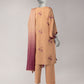 Brown Doria Embroidered Unstitched 3Pc