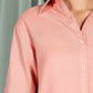 JACQUARD COLLARED BACK TALE SHIRT