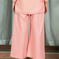 JACQUARD WIDE LEG TROUSER