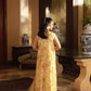 03 Piece Unstitched Embroidered With Printed Chiffon Dupatta Komal Lawn