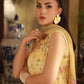 03 Piece Unstitched Embroidered With Printed Chiffon Dupatta Komal Lawn