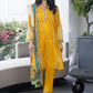 03 Piece Unstitched Printed Lawn