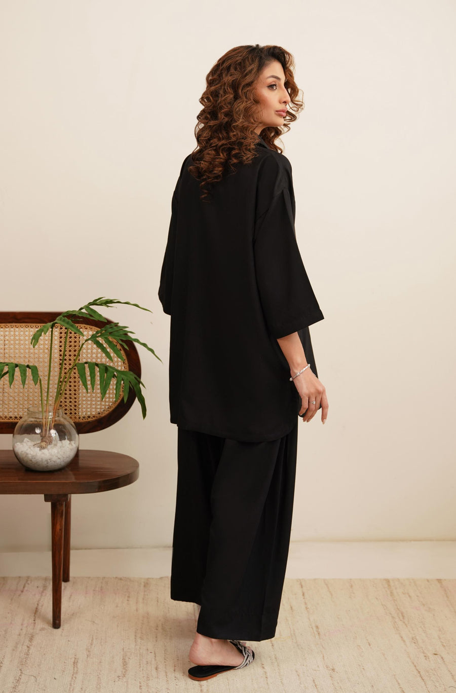 Jet Black Raya Set
