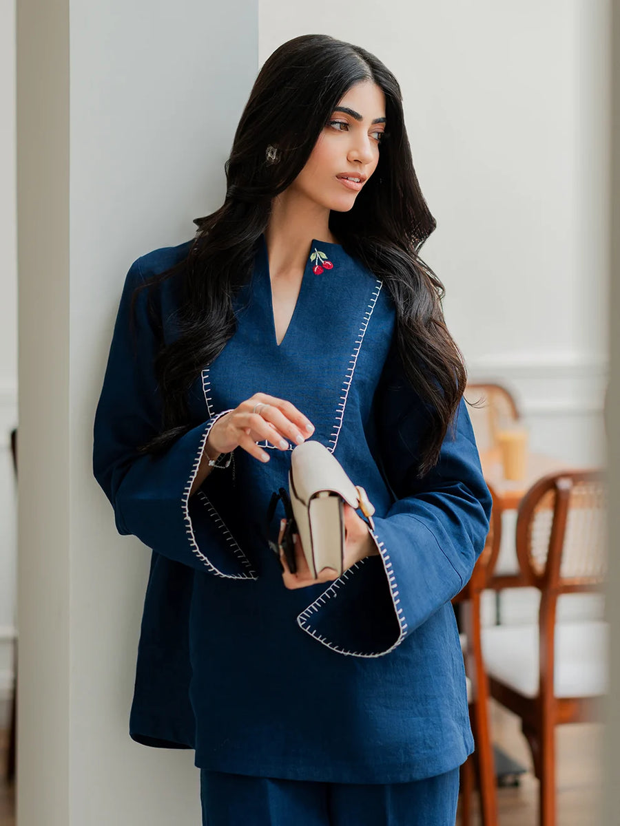 Cobalt - 2Pcs Linen Set