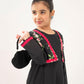 GIRLS BLACK KHADDAR KAMEEZ & SHALWAR