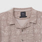 Printed Cuban Collar Shirt