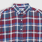 CHECKED BUTTON-DOWN SHIRT