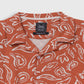 Printed Cuban Collar Shirt