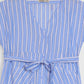 STRIPED SHIRT DRESS