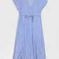 STRIPED SHIRT DRESS