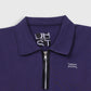 Quarter Zip-Up Polo Shirt