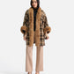 Checked Cape Shawl