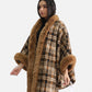 Checked Cape Shawl
