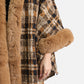 Checked Cape Shawl
