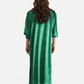 Velvet maxi dress