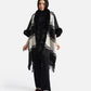 Striped Cape Shawl