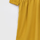 FLOUNCE-TRIMMED DRESS