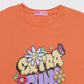 RUFFLED SLEEVE T-SHIRT