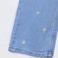 Embroidered wide leg Jeans