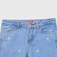 Embroidered wide leg Jeans