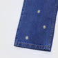 Embroidered wide leg Jeans