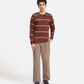 Striped Crew-Neck Sweater