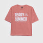 SLOGAN PRINT T-SHIRT