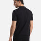 Quarter Zip-Up Polo Shirt