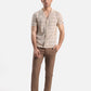 RELAXED FIT BUTTON DOWN CASUAL SHIRT