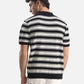 STRIPED JOHNNY COLLAR POLO