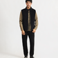 Suede sleeveless jacket