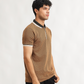 Zipper Textured Polo