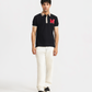 Pique tipped polo
