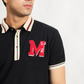 Pique tipped polo