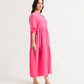 Tiered Midi Dress
