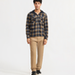 Flannel Hooded shacket