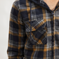 Flannel Hooded shacket