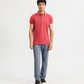 Pique tipped polo