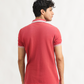 Pique tipped polo