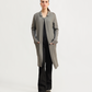 OPEN-FRONT LONG CARDIGAN