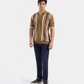 Johnny Collar Striped Polo