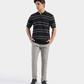 Knitted Half Zip Polo