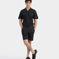 MEN COORD SET TEXTURED SHORTS