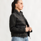 Chic black Puffer jacket