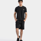MEN COORD SET RIBBED SHIRT