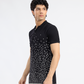 Black Pique Polo