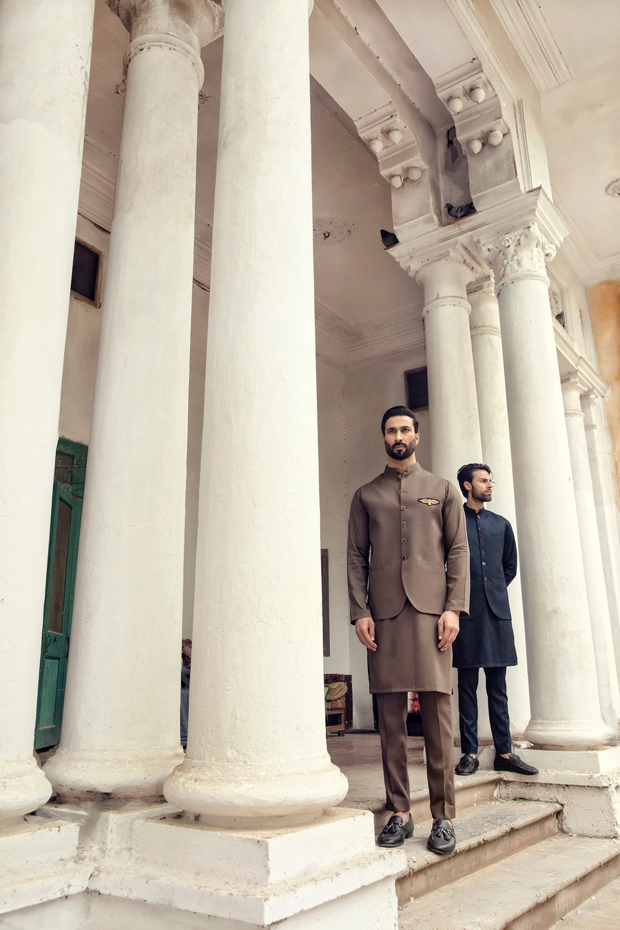 2PC STITCHED-CARDOBA CAMEL IST-54
