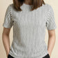 STRIPPER CREW NECK TEE